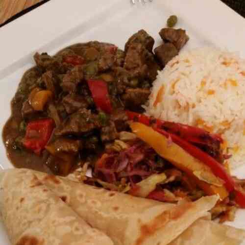 Boiled Esbesso with Chapati
